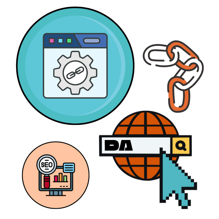 SEO Backlinks Service Smartfinds Marketing Icon